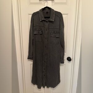 Bandit and the Babe Smythe Black and Gray Checkered Jacket